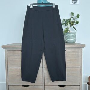 Eileen Fisher Black Lantern Ankle Pants XS